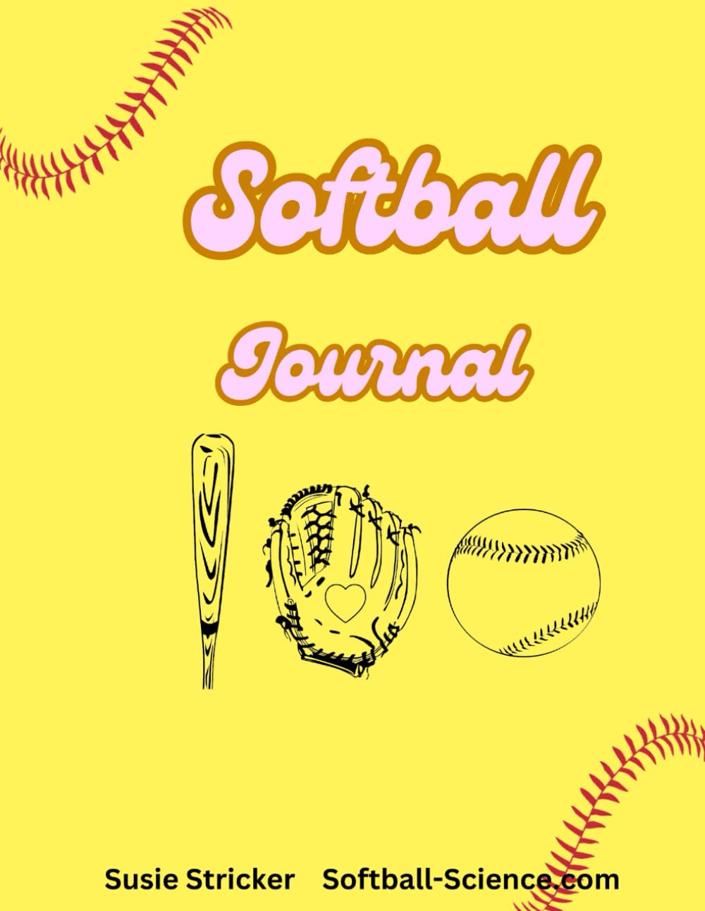 Softball Journal Workbook